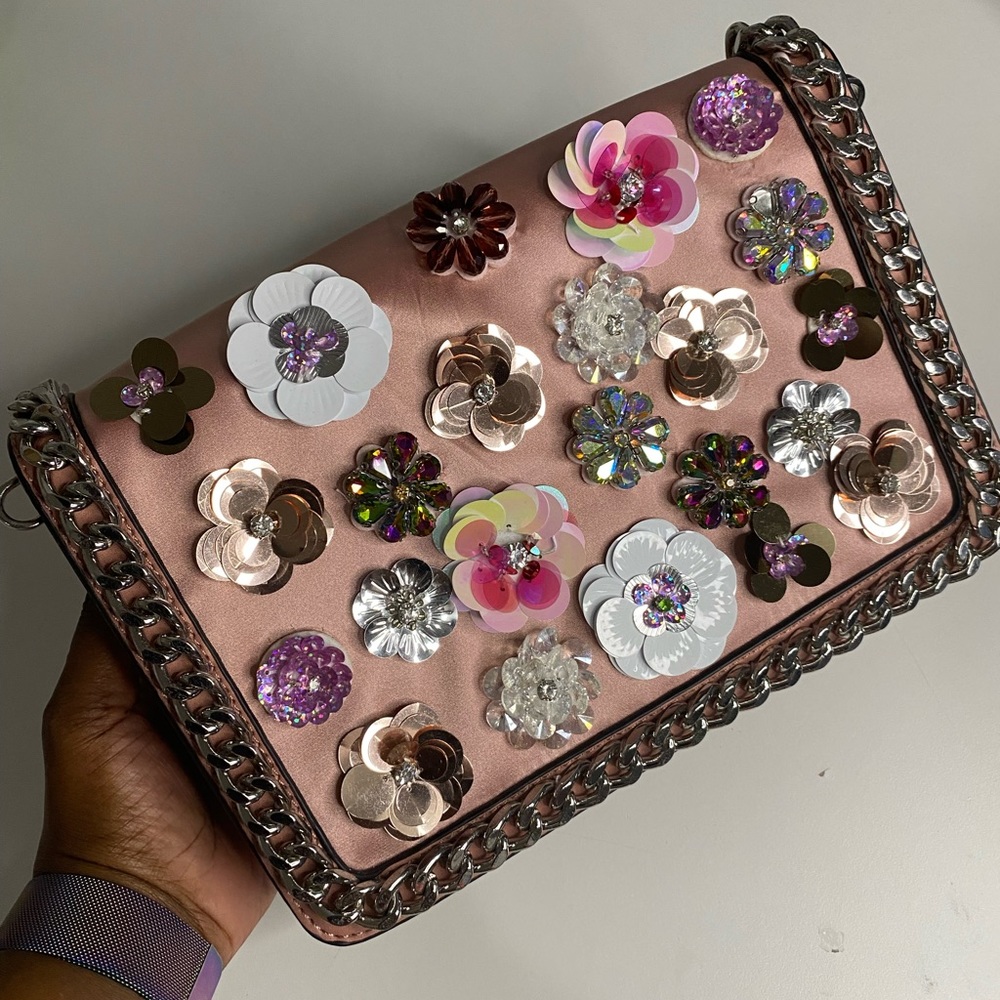 SOLD - Aldo Embellished Handbag